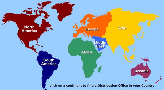 Distribution offices worldwide